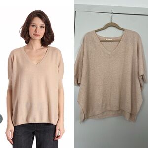 Minnie Rose 100% Cashmere Pow Wow Sweater